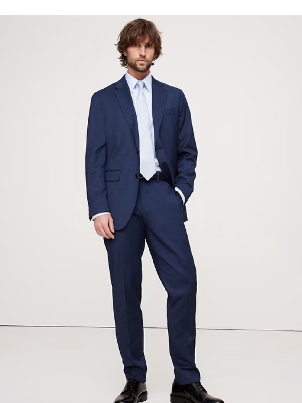 Banana Republic Navy Men’s Classic Slim Fit Two-Piece Suit | 40S